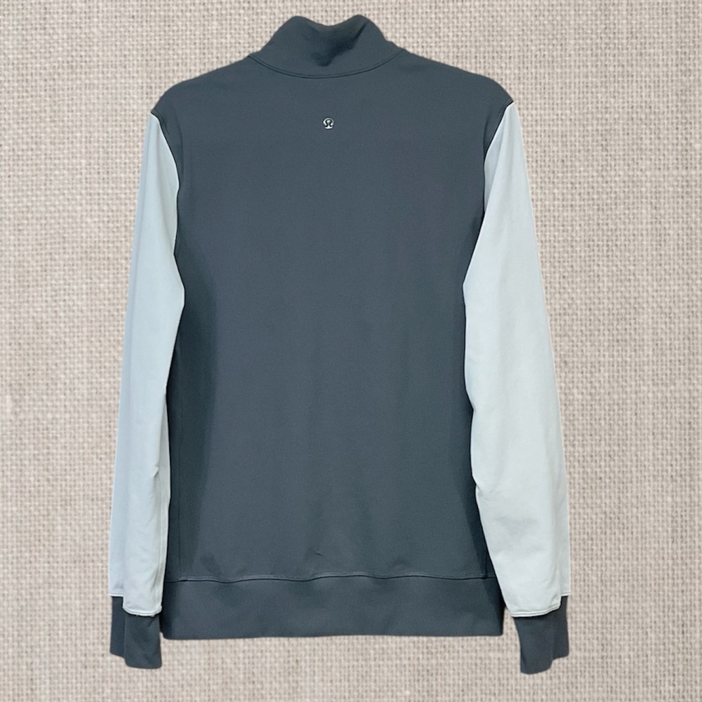 Lululemon Post Gravity Full Zip Jacket Men’s Size Medium Gray - Picture 7 of 10